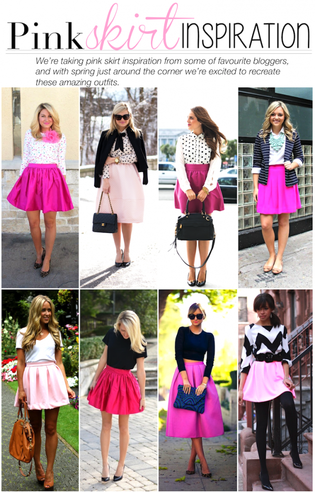 Pink Skirt Inspiration