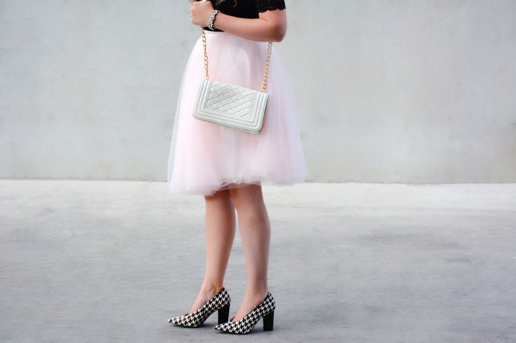 pink tulle skirt pastel dress party