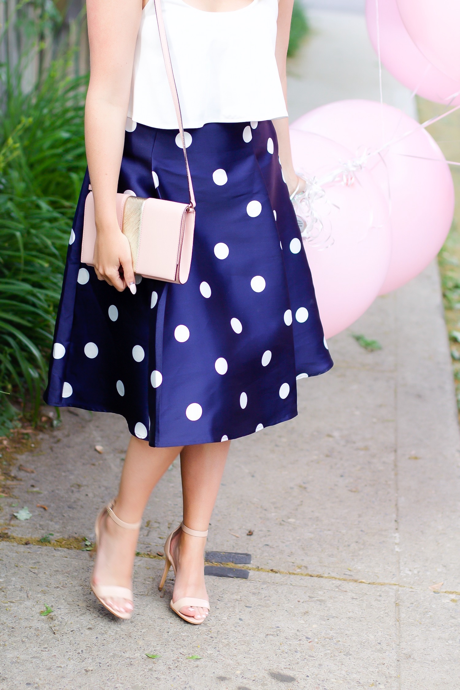 chicwish skirt pink kate spade purse