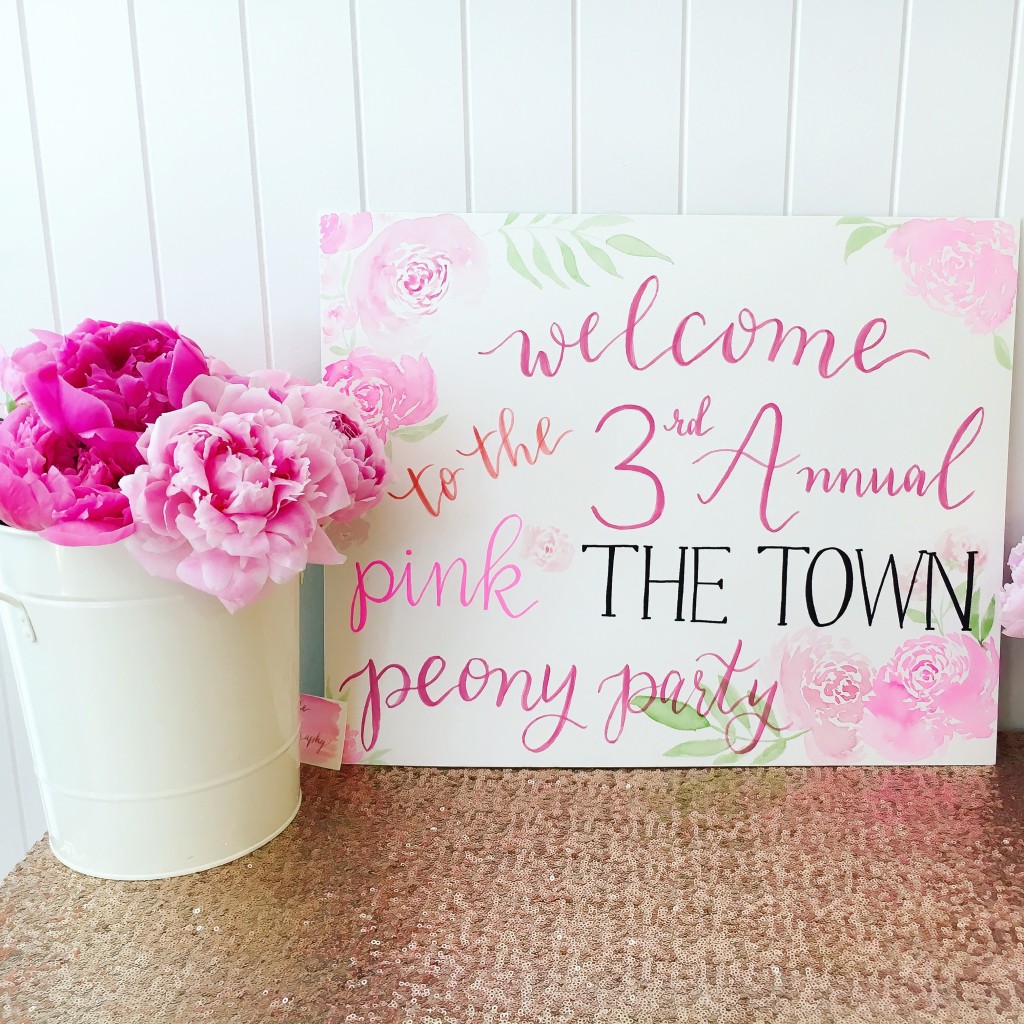 The Rd Annual Pink The Town Peony Party