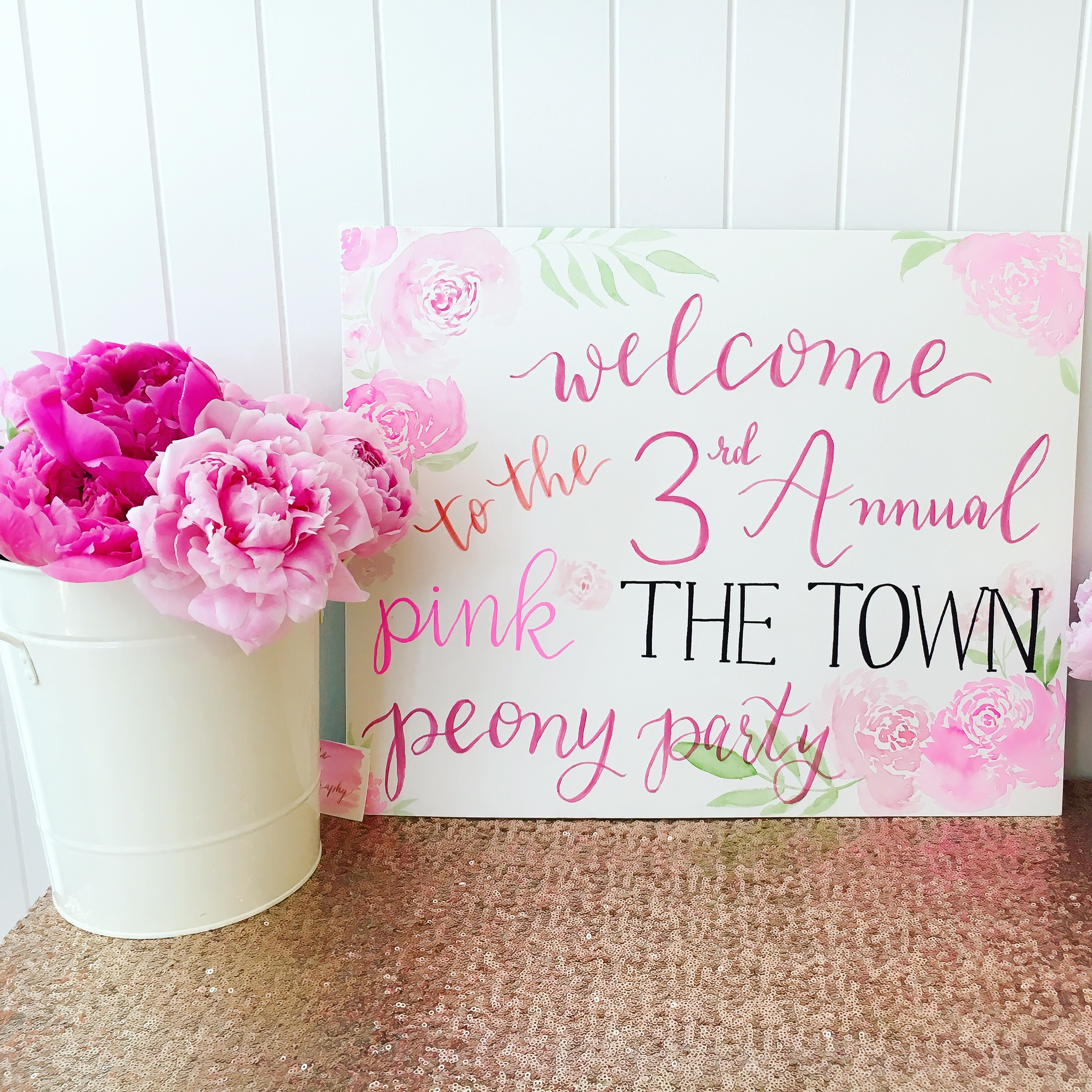 pink the town peony party 2